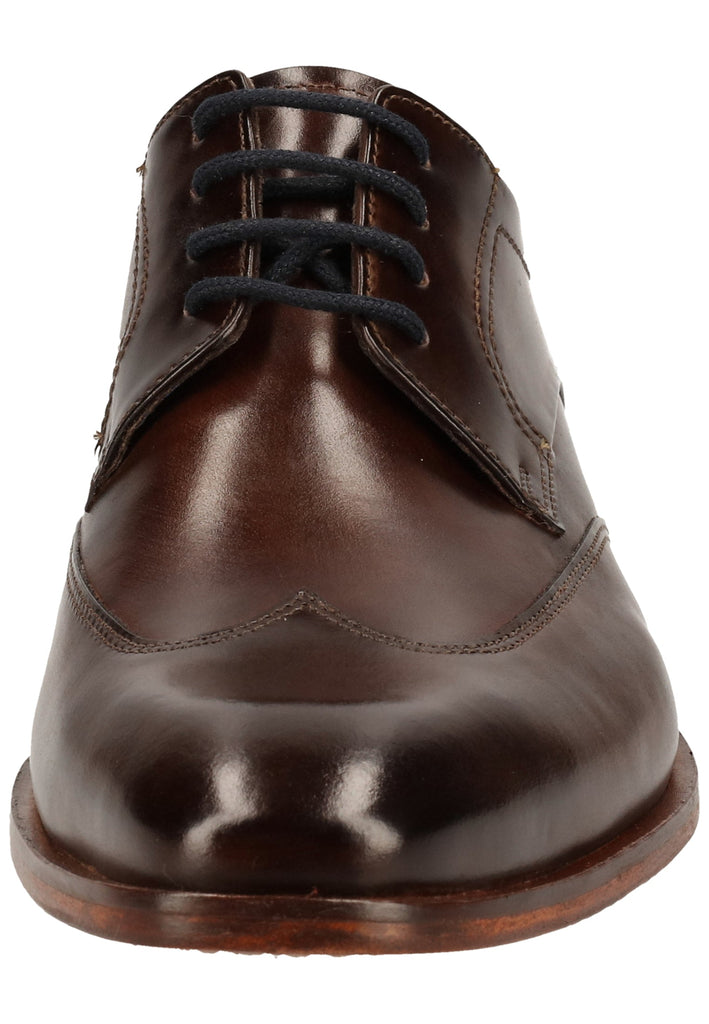 Bugatti Businessschuhe Glattleder Braun