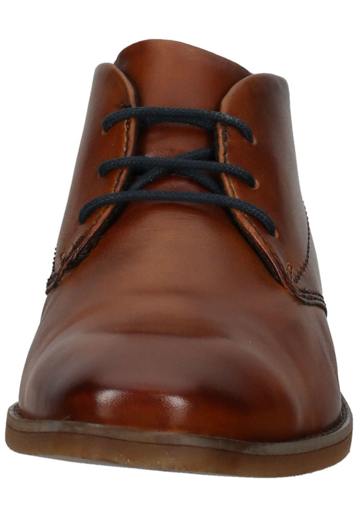 Bugatti Businessschuhe Glattleder Cognac