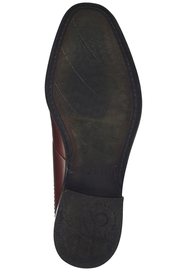 Bugatti Businessschuhe Glattleder Cognac