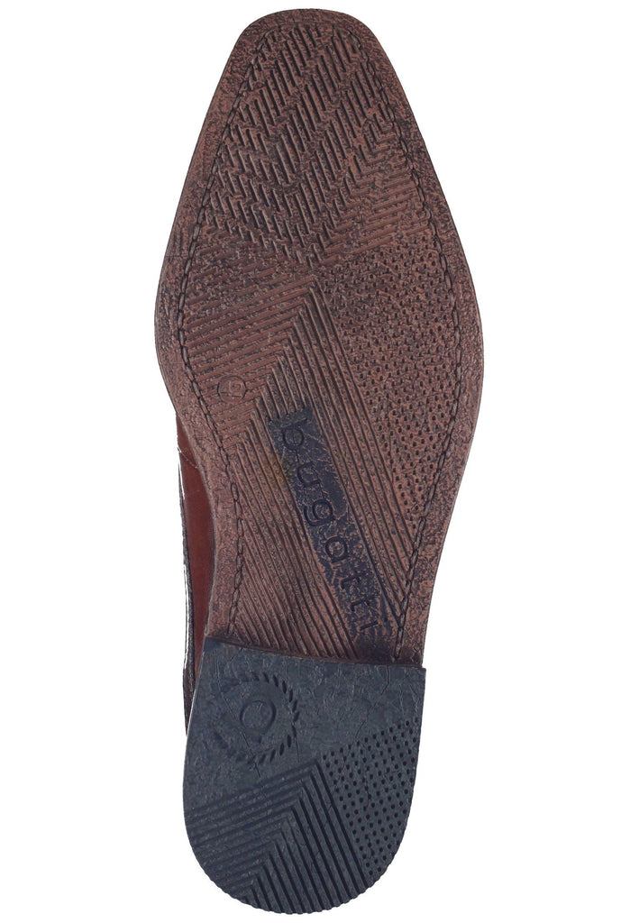 Bugatti Businessschuhe Glattleder Cognac