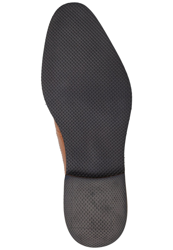 Bugatti Businessschuhe Glattleder Cognac