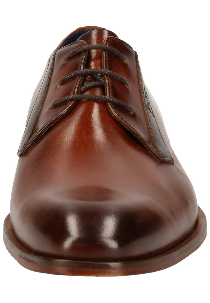 Bugatti Businessschuhe Glattleder Cognac