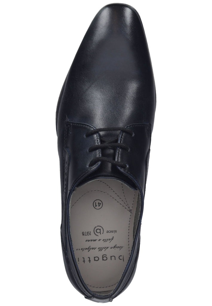 Bugatti Businessschuhe Glattleder Dunkelblau