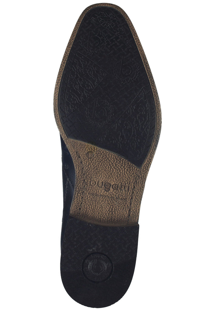 Bugatti Businessschuhe Glattleder Dunkelblau
