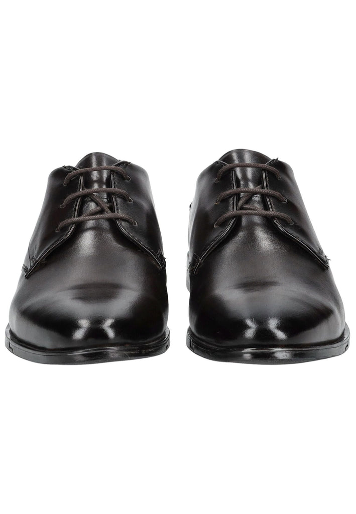 Bugatti Businessschuhe Glattleder Dunkelbraun