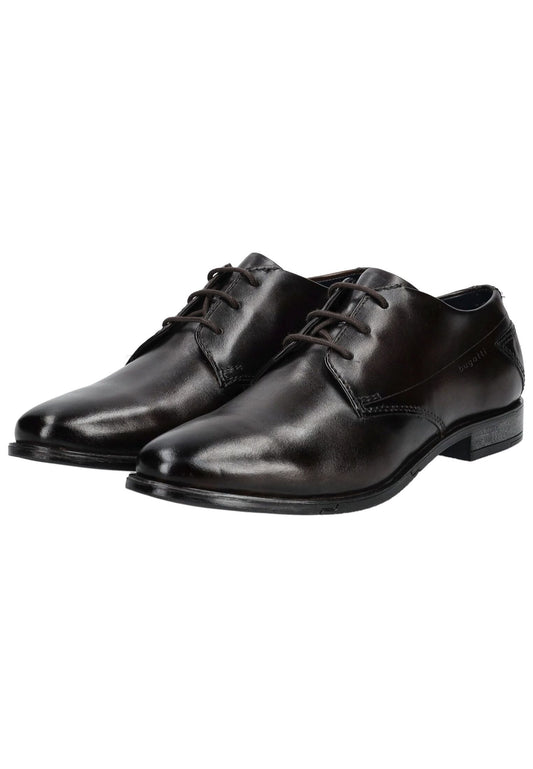 Bugatti Businessschuhe Glattleder Dunkelbraun