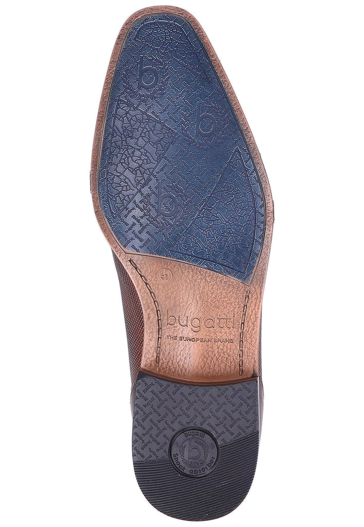 Bugatti Businessschuhe Glattleder Dunkelbraun