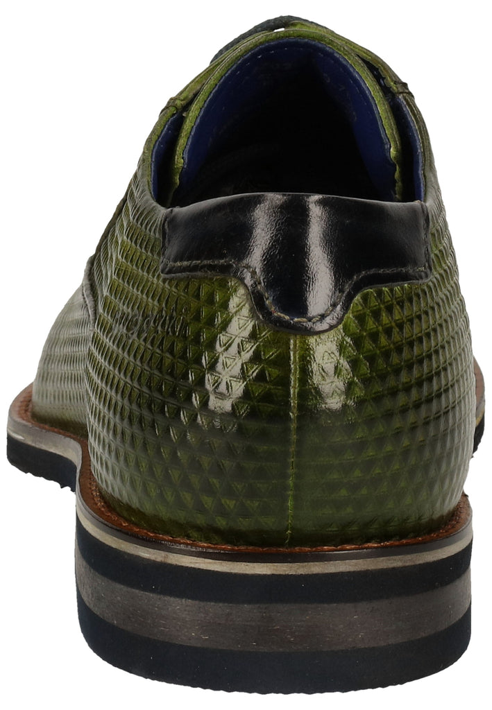 Bugatti Businessschuhe Glattleder Grün