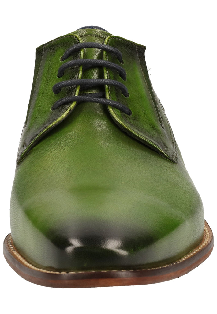Bugatti Businessschuhe Glattleder Grün