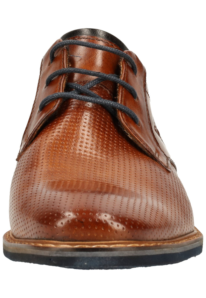 Bugatti Businessschuhe Glattleder Mittelbraun