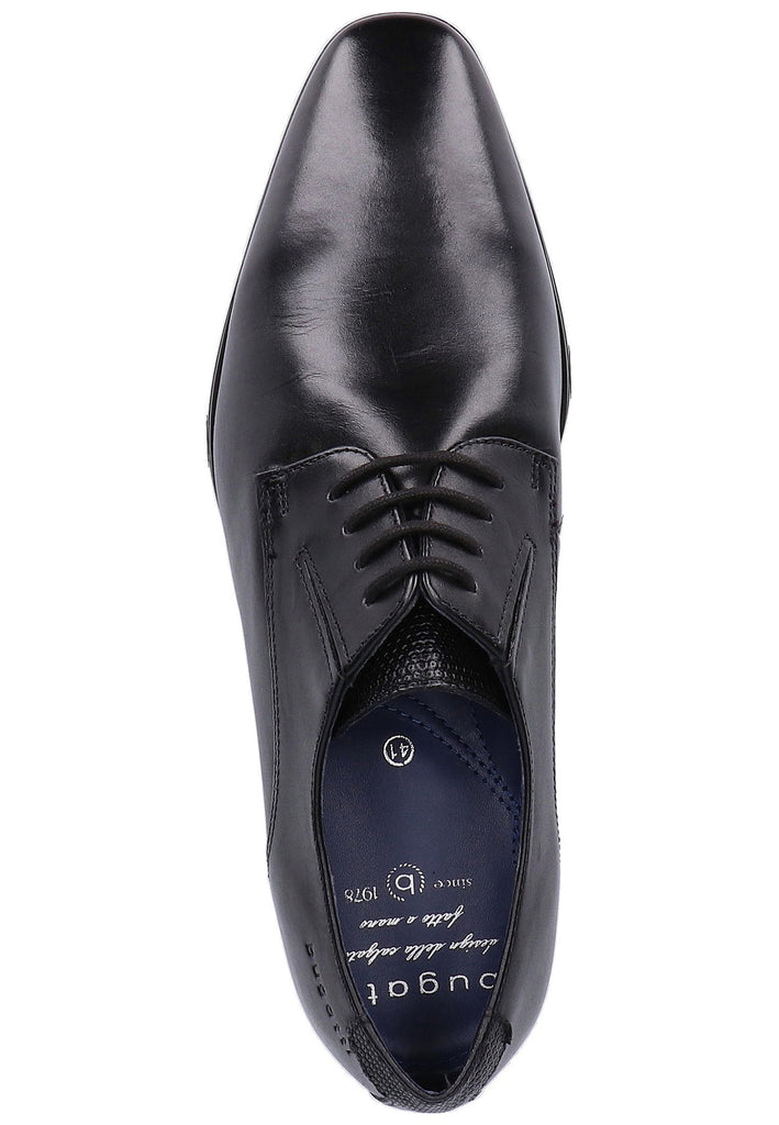 Bugatti Businessschuhe Glattleder Schwarz