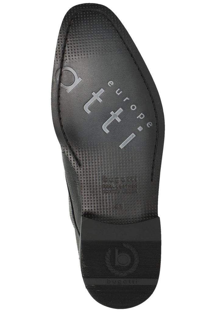 Bugatti Businessschuhe Glattleder Schwarz