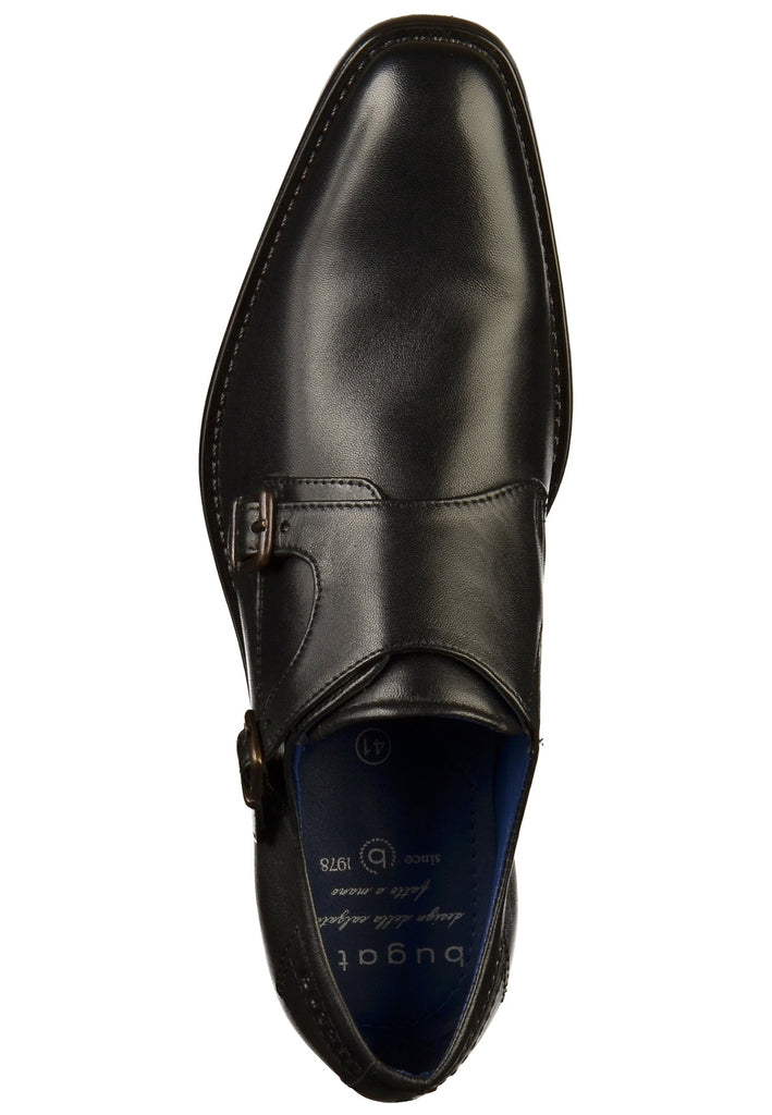 Bugatti Businessschuhe Glattleder Schwarz