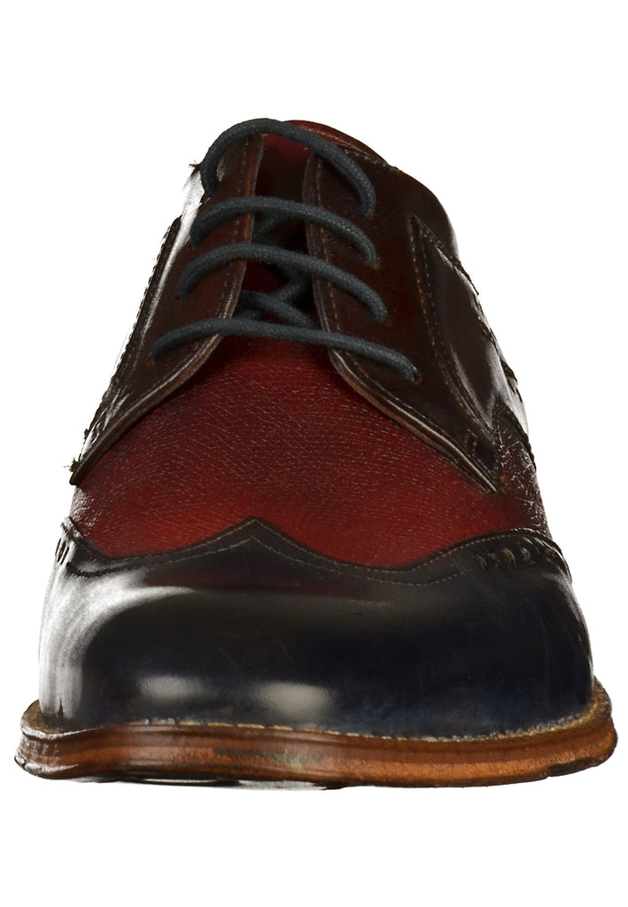 Bugatti Businessschuhe Leder Blau/Braun