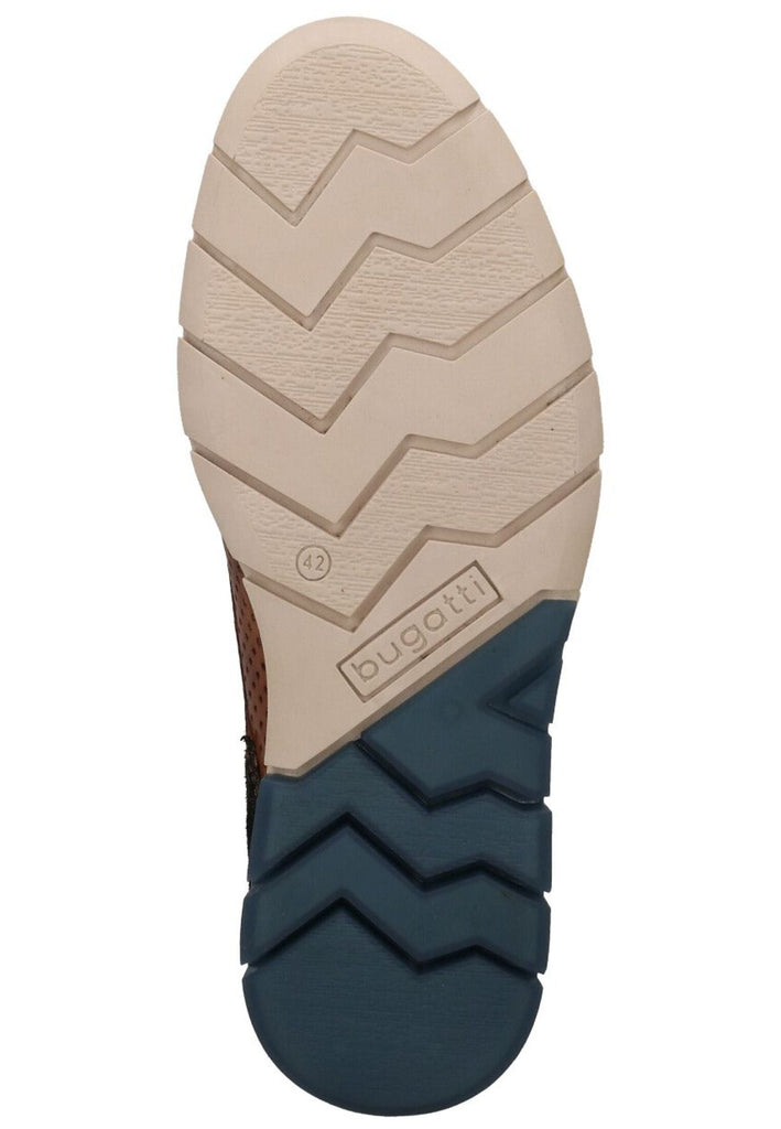 Bugatti Businessschuhe Leder Cognac