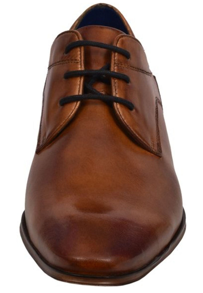 Bugatti Businessschuhe Leder Cognac