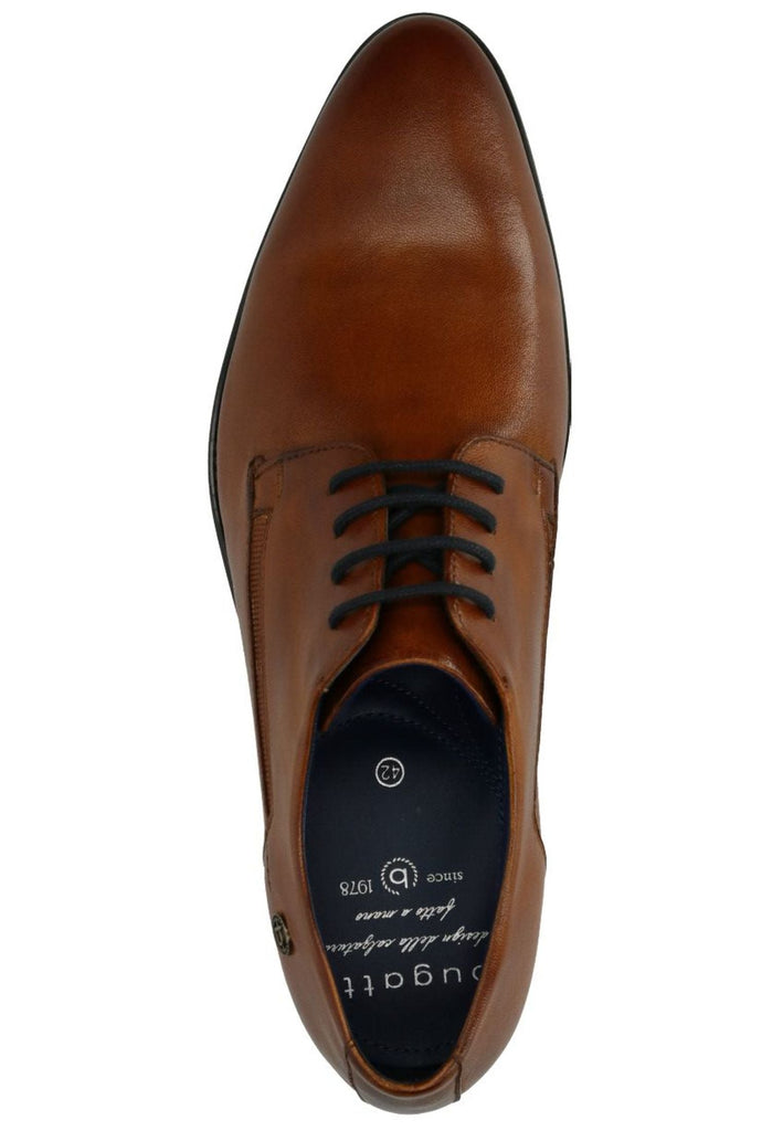 Bugatti Businessschuhe Leder Cognac