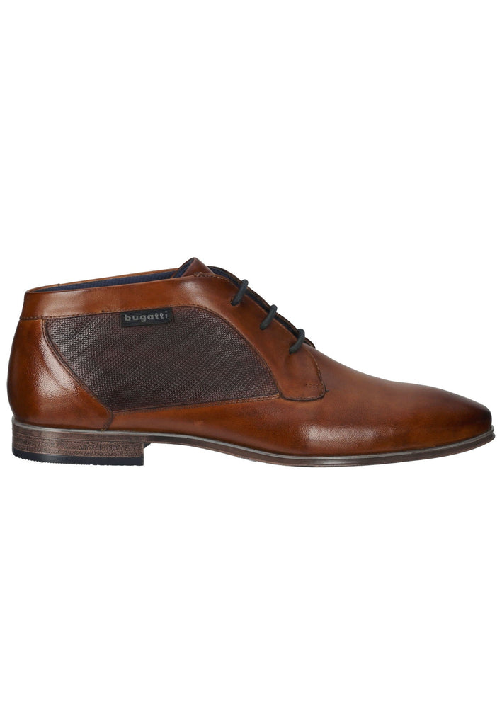 Bugatti Businessschuhe Leder Cognac