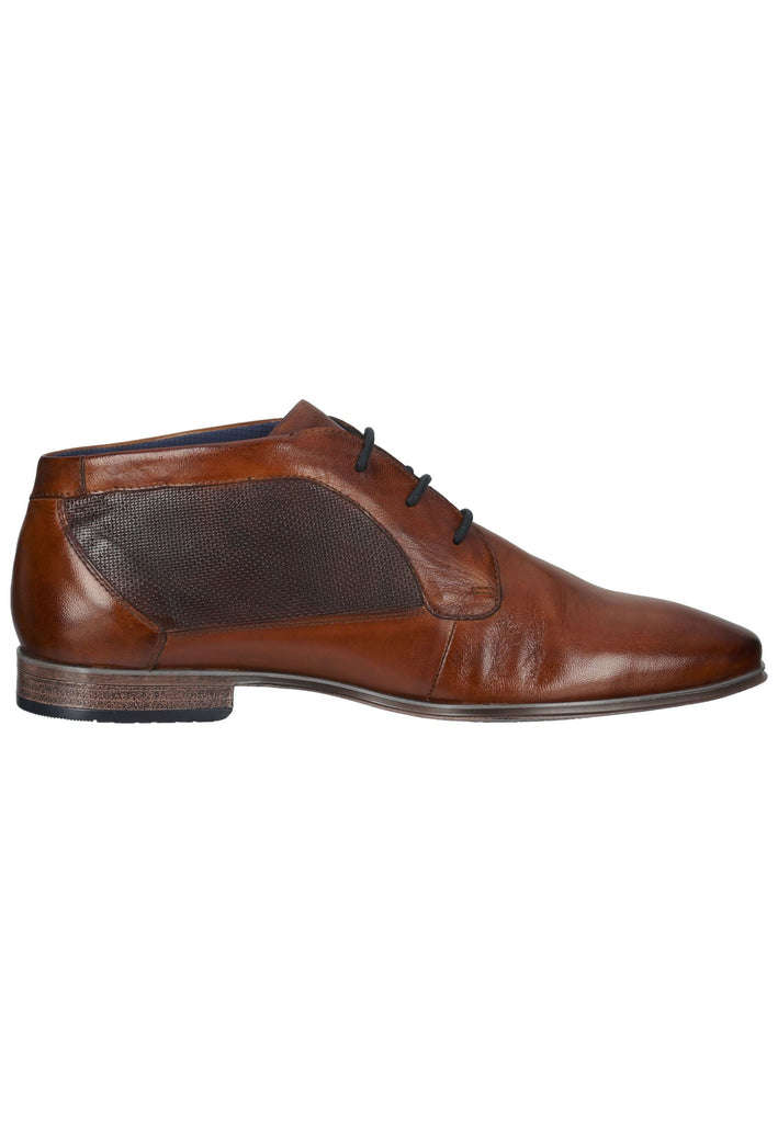 Bugatti Businessschuhe Leder Cognac