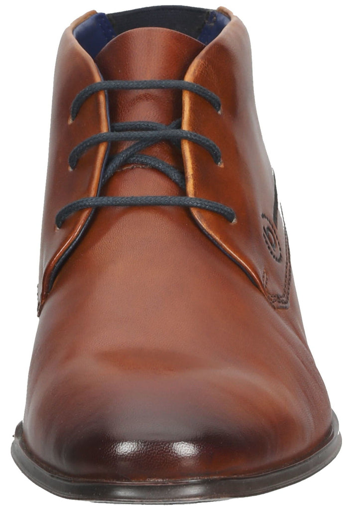 Bugatti Businessschuhe Leder Cognac
