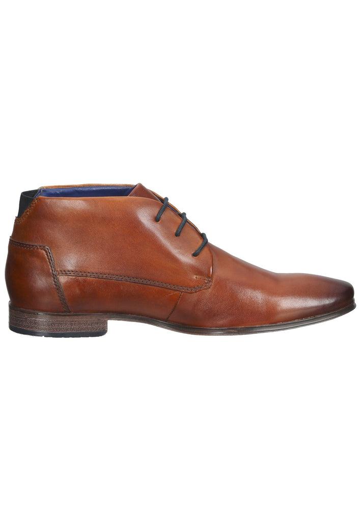 Bugatti Businessschuhe Leder Cognac