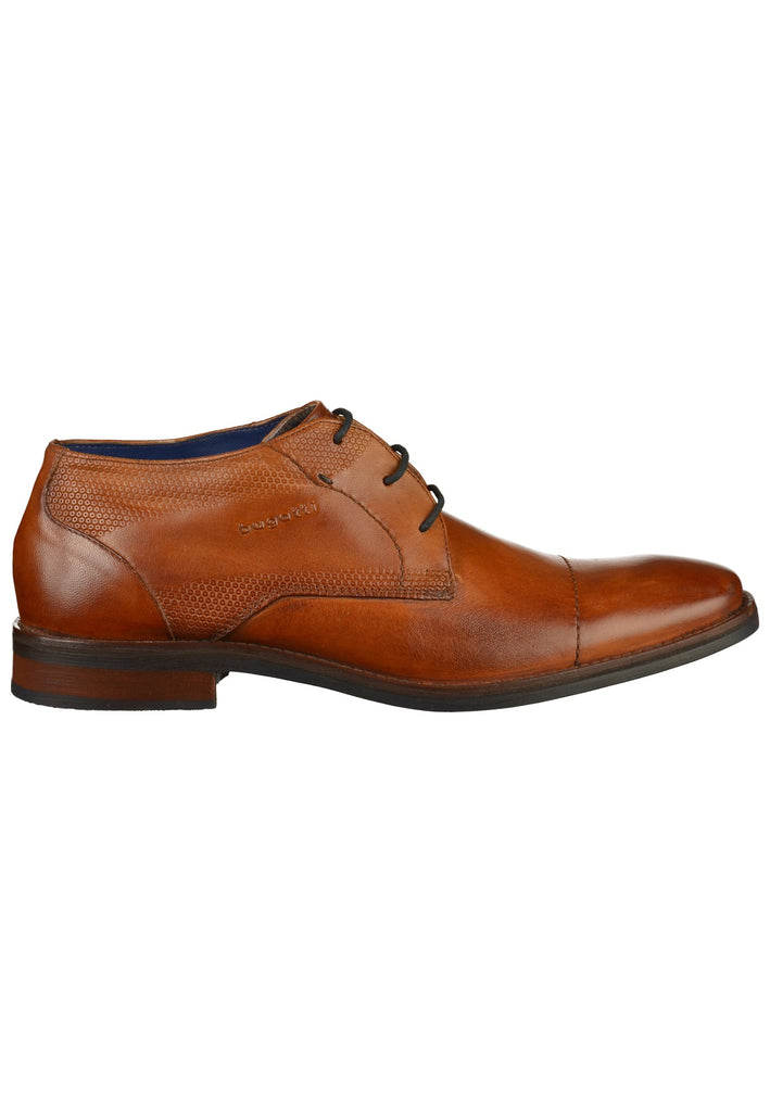 BUGATTI Businessschuhe Leder Cognac