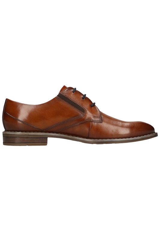 Bugatti Businessschuhe Leder Cognac