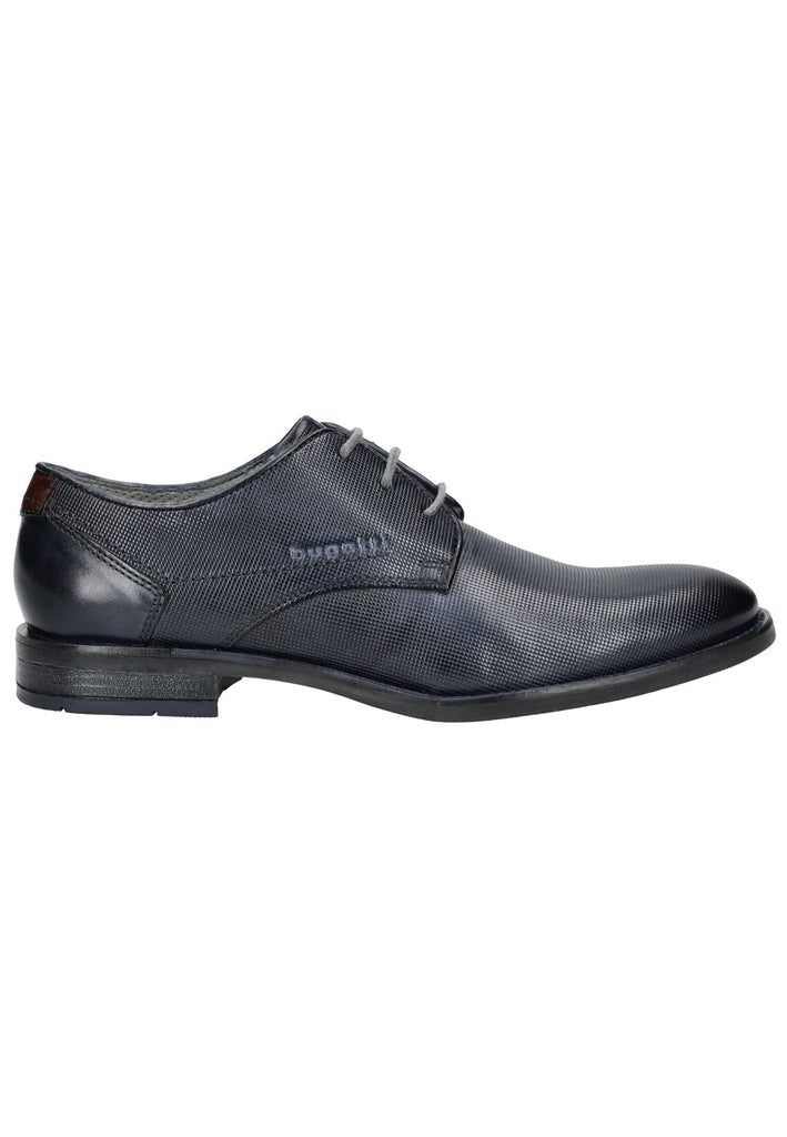 Bugatti Businessschuhe Leder Dunkelblau
