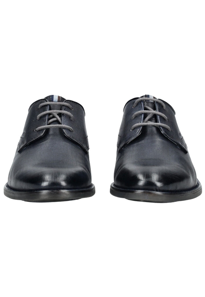 Bugatti Businessschuhe Leder Dunkelblau