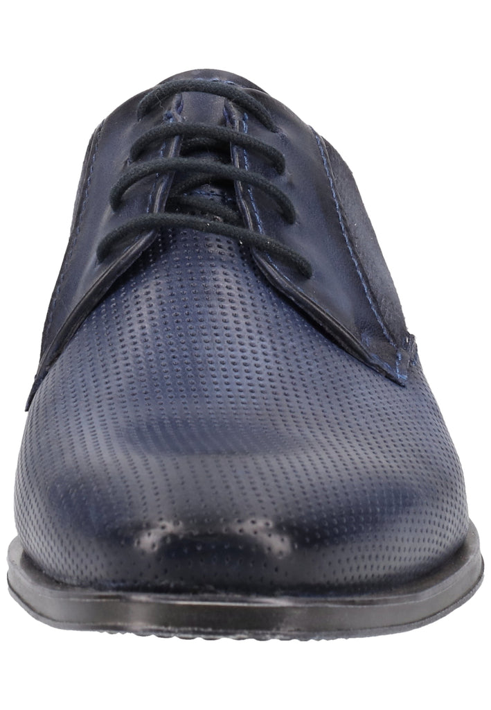 Bugatti Businessschuhe Leder Dunkelblau