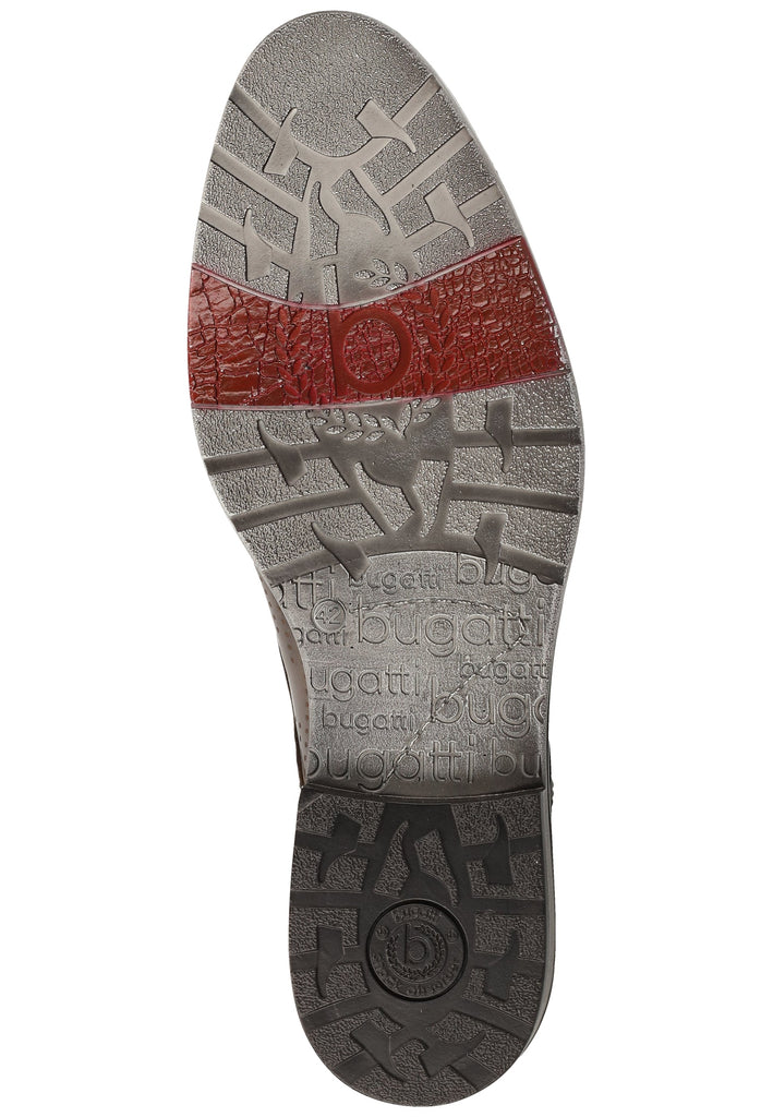 Bugatti Businessschuhe Leder Dunkelgrau