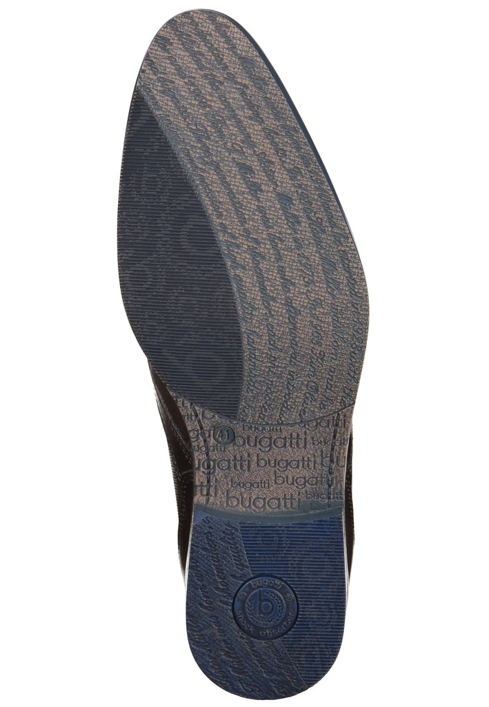 Bugatti Businessschuhe Leder Dunkelgrau