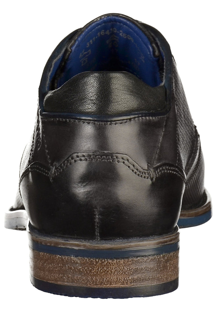 Bugatti Businessschuhe Leder Dunkelgrau