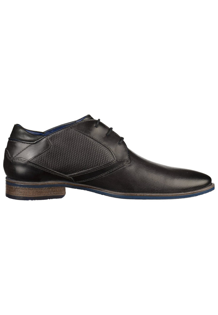 Bugatti Businessschuhe Leder Dunkelgrau