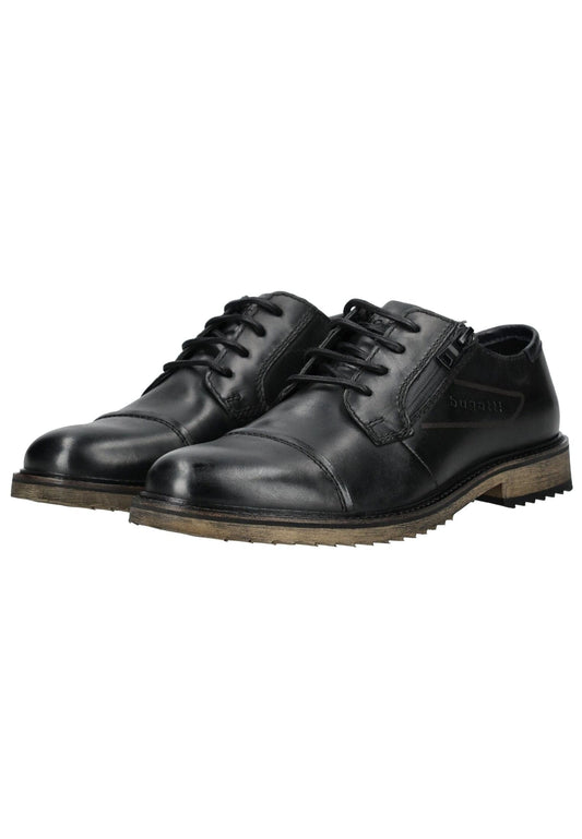 Bugatti Businessschuhe Leder Schwarz