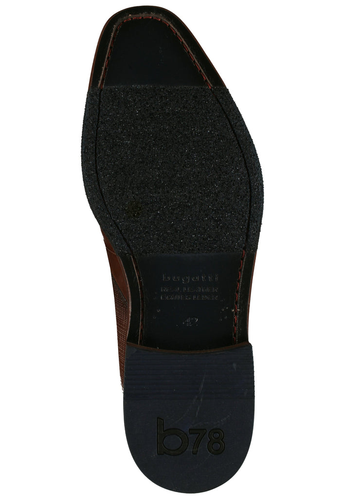 Bugatti Businessschuhe Nappaleder Braun