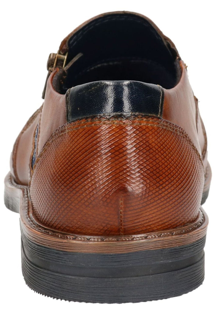 Bugatti Businessschuhe Nappaleder Cognac