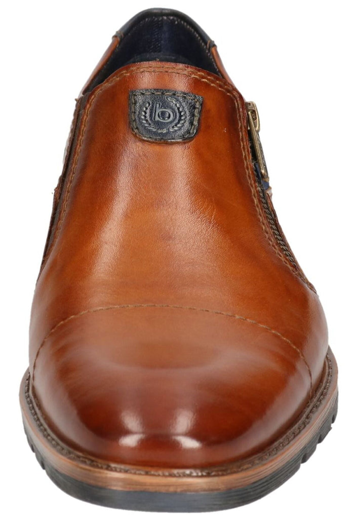 Bugatti Businessschuhe Nappaleder Cognac