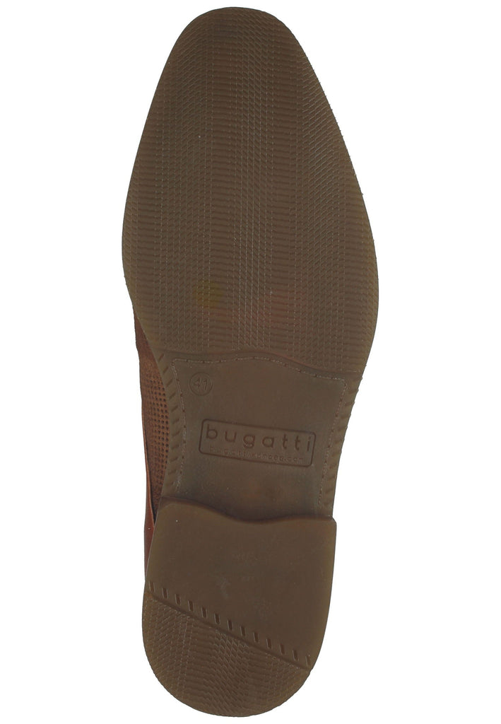 Bugatti Businessschuhe Nappaleder Cognac