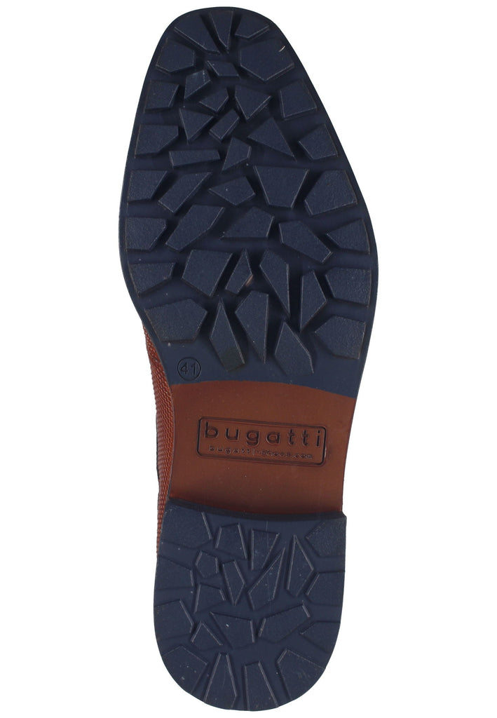 Bugatti Businessschuhe Nappaleder Cognac