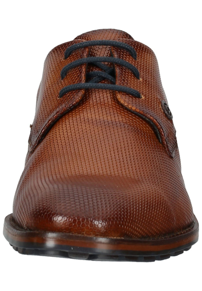 Bugatti Businessschuhe Nappaleder Cognac