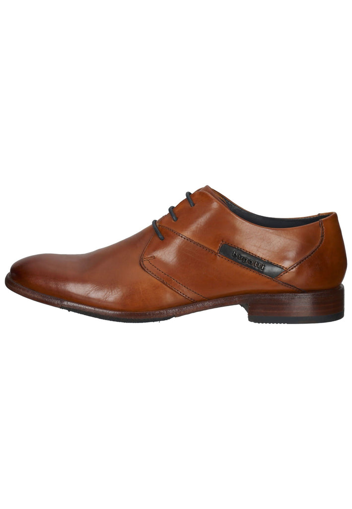 Bugatti Businessschuhe Nappaleder Cognac