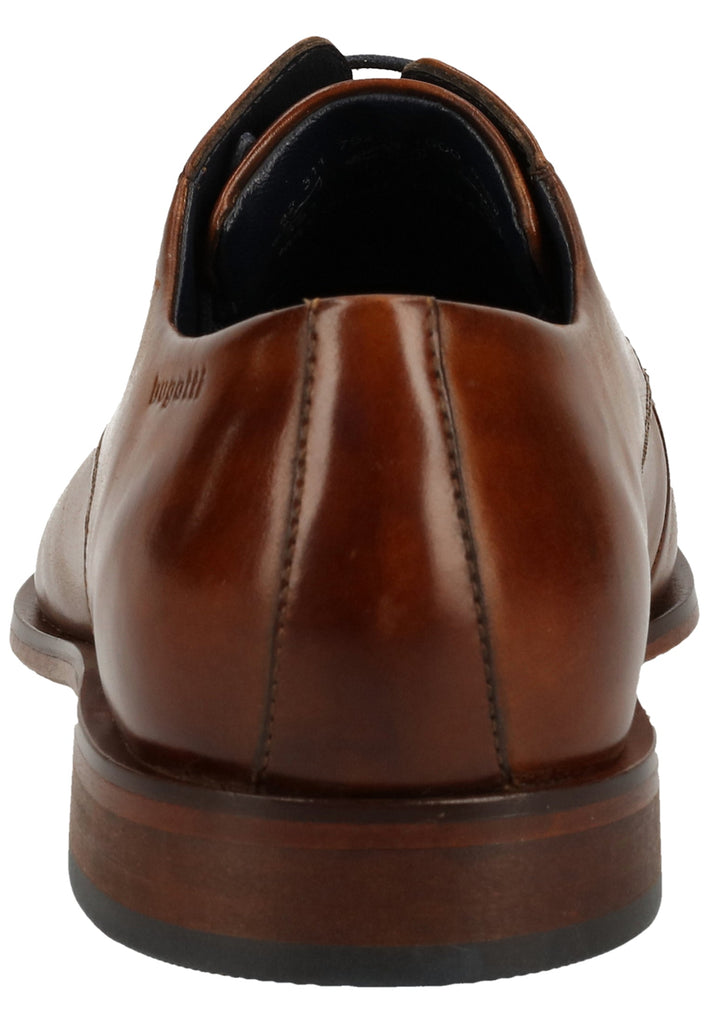 Bugatti Businessschuhe Nappaleder Cognac