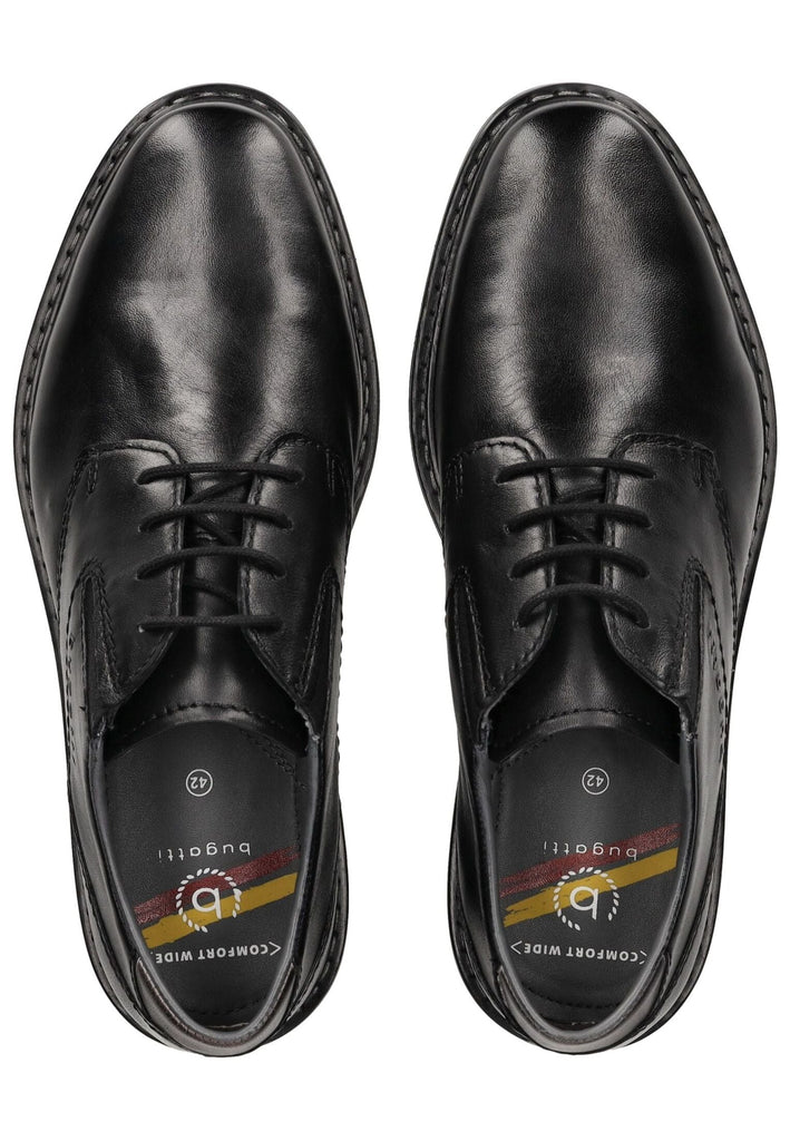 Bugatti Businessschuhe Nappaleder Schwarz