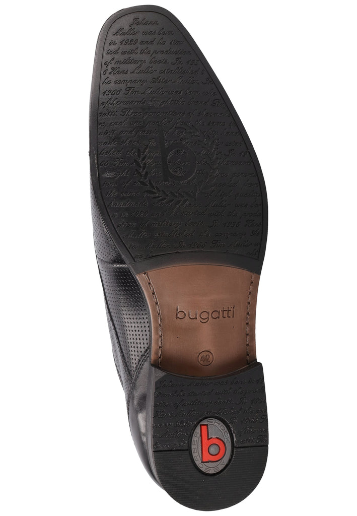 Bugatti Businessschuhe Nappaleder Schwarz