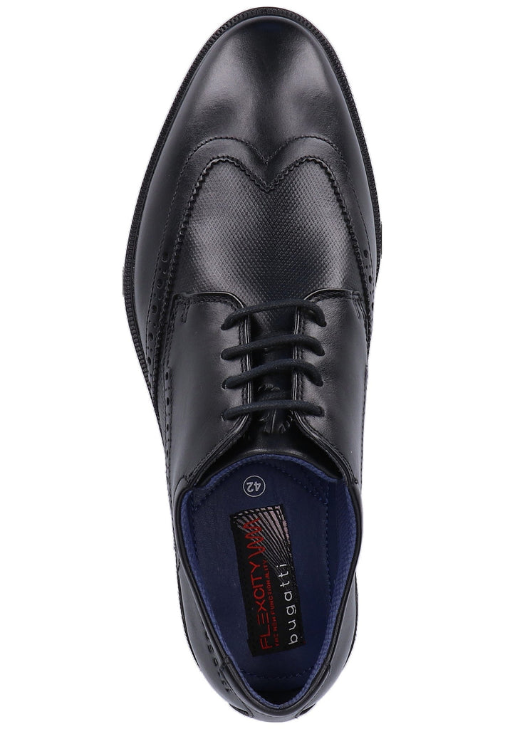 Bugatti Businessschuhe Nappaleder Schwarz