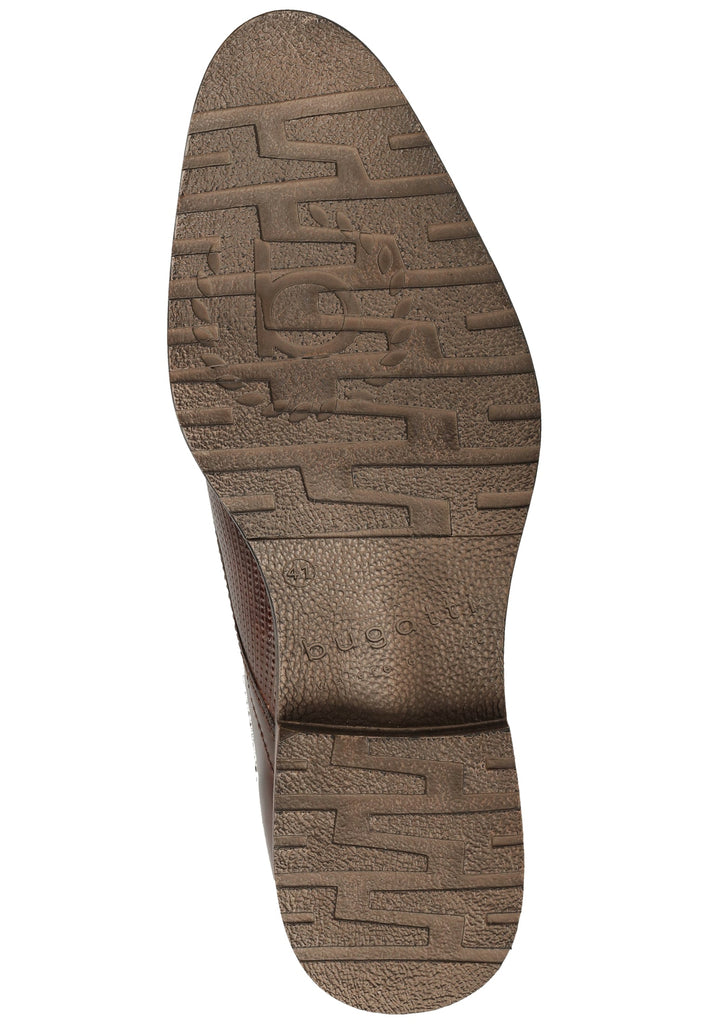 Bugatti Businessschuhe Nubukleder Braun