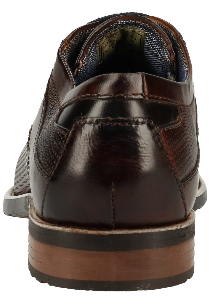 Bugatti Businessschuhe Nubukleder Braun