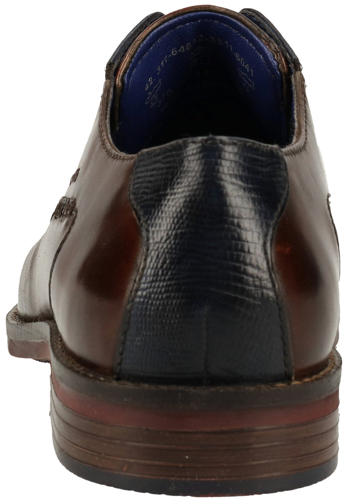 Bugatti Businessschuhe Nubukleder Brown