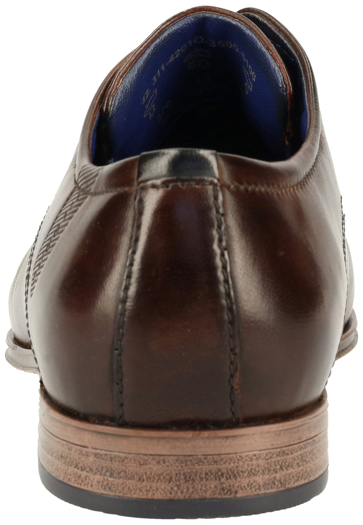 Bugatti Businessschuhe Nubukleder Dark Brown